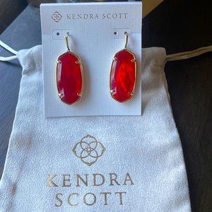 Kendra Scott Gorgeous Red Earrings 🔥